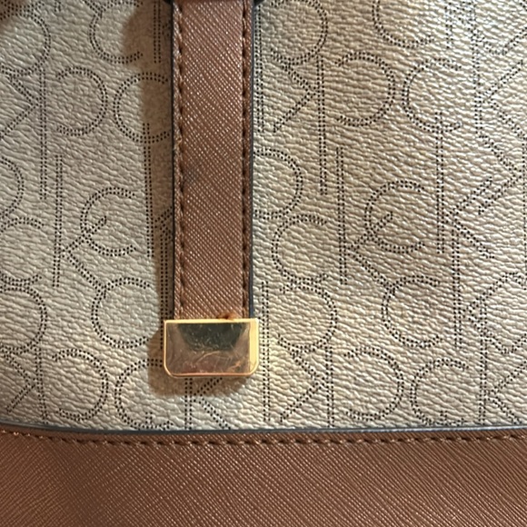 CALVIN KLEIN | Hudson Monogram Logo Tote Bag - Picture 3 of 6